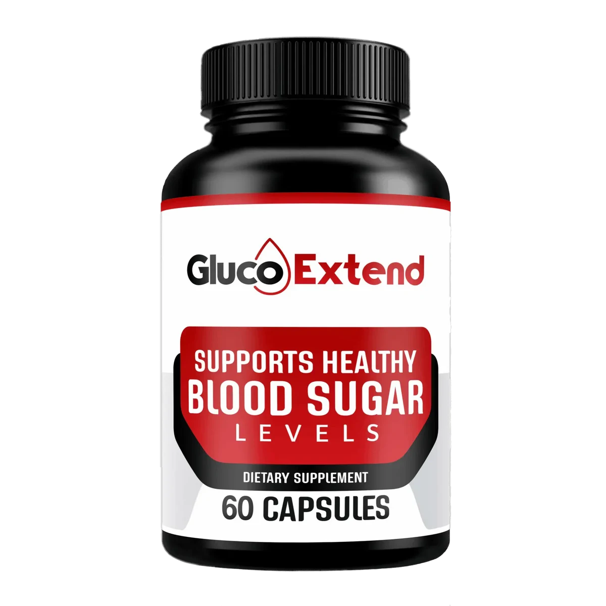 Single bottle of Gluco Extend 60 capsules